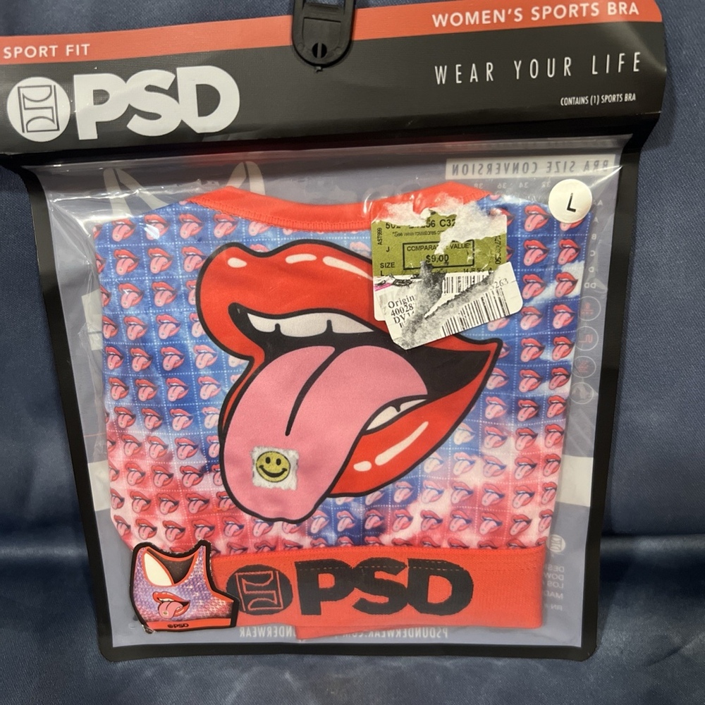 Women’s Sports Bra Size Large Sport For PSD Brand New